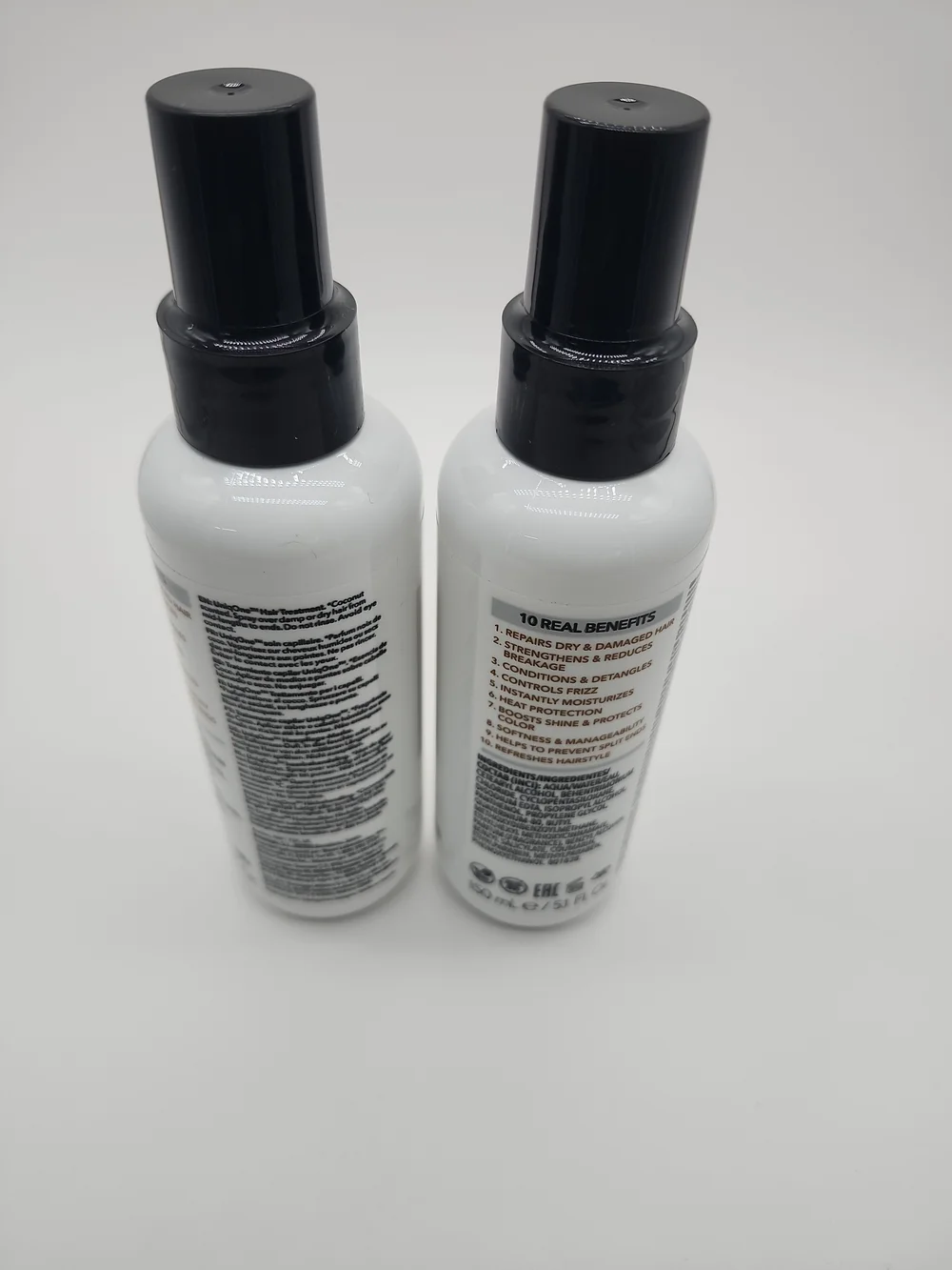 Revlon Uniq One All-In-One Hair Treatment Spray — White and Brown